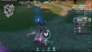 After dying, the Agent has a short window to revive themself, as denoted in the UI (Image via Riot Games)